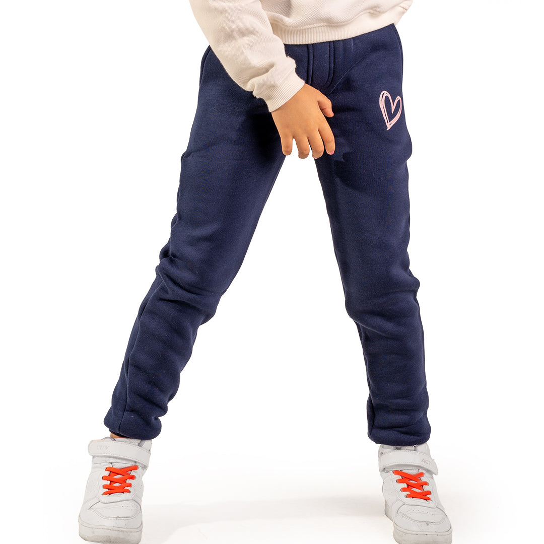 Dark blue melton pant